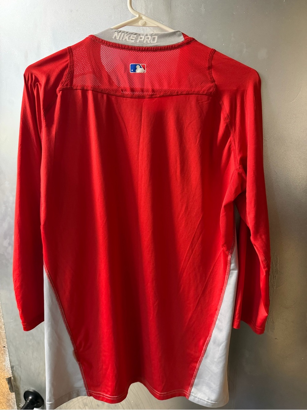 Nike Red and White Women’s Long-Sleeve Performance Jersey